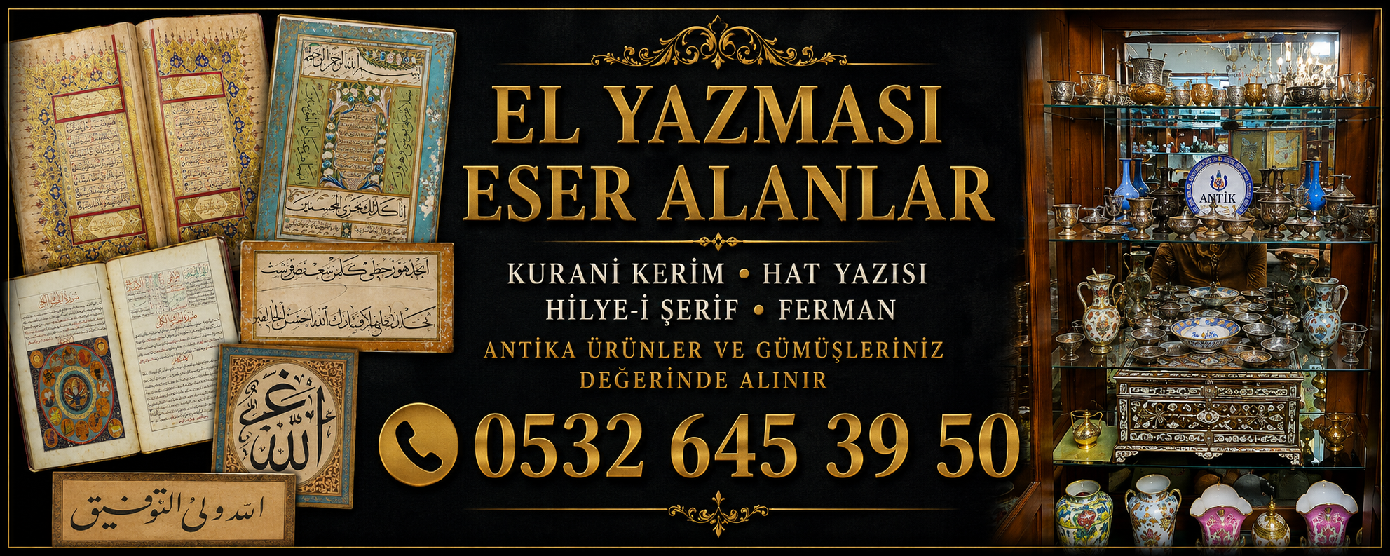 Kuran Alanlar | El Yazması ve Antika Kuran-ı Kerim Alımı